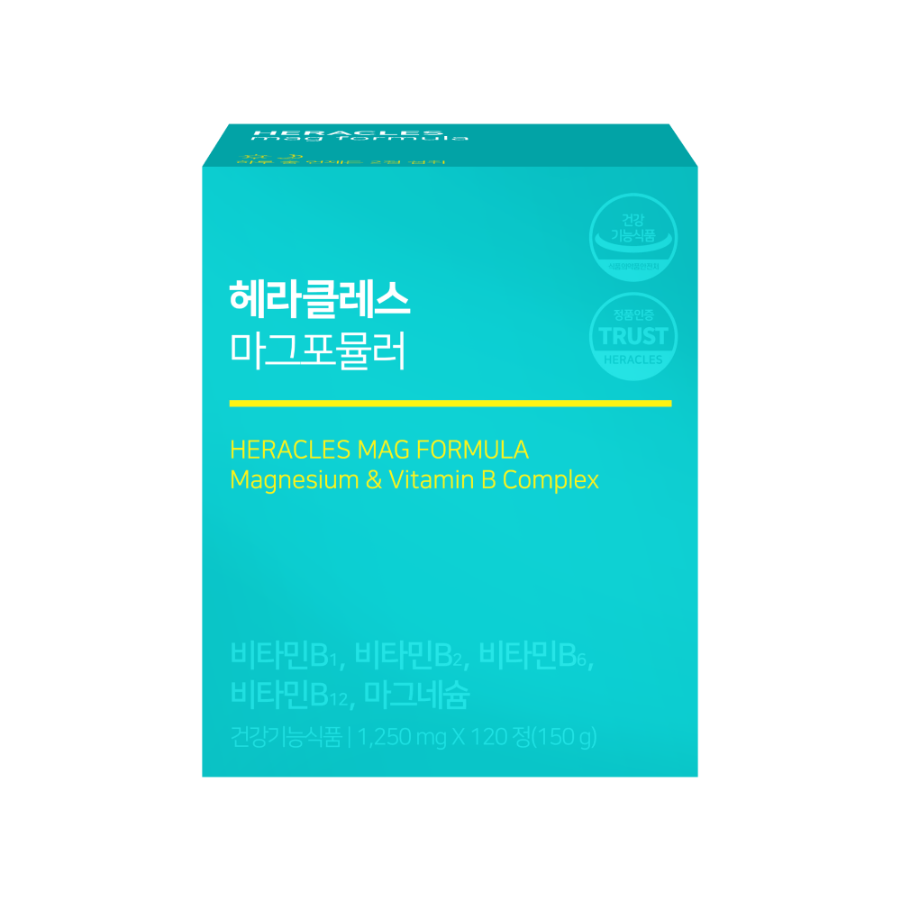 헤라클레스 마그포뮬러 1,250mg x 120정, 1개