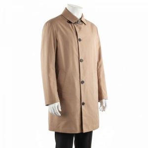 발렌티노 남성 넥벨크로 트렌치 코트 베이지 자켓 LV0CA2553U7 954