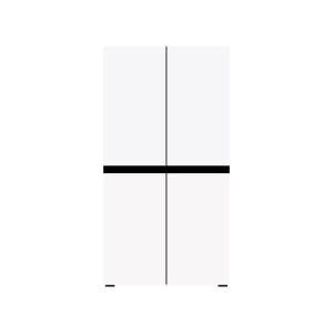 LG전자 LG 디오스 오브제컬렉션 매직스페이스 T875MHH111 냉장고 870L-후