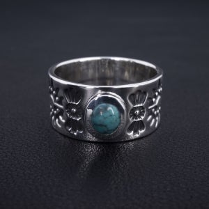 [조실버] 조실버 네이티브 아메리칸 반지(터키석) 타입.4 Native american Ring (Turquoise) Type.4