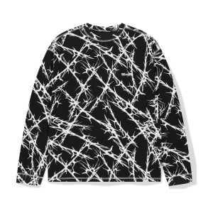 위캔더스 쏜즈 긴팔 티셔츠 아이보리 WS2601LS04BK