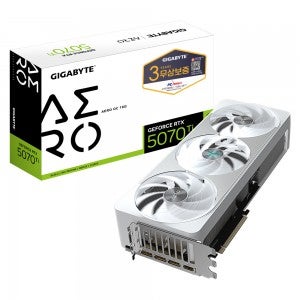 GIGABYTE 지포스 RTX 5070 Ti AERO OC D7 16GB 피씨디렉트