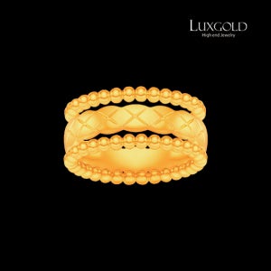 24K 빼를 트리플 반지