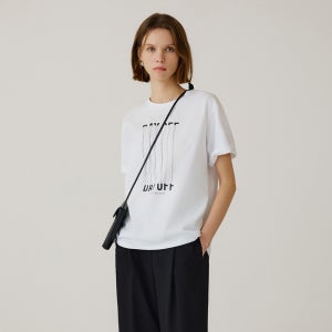 [시야쥬] SITP5263 DAY OFF 반팔 티셔츠_White