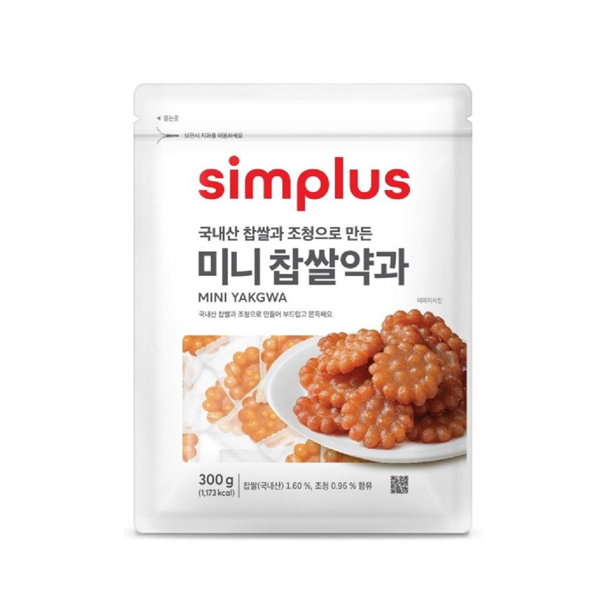 호정식품 심플러스 미니 찹쌀약과