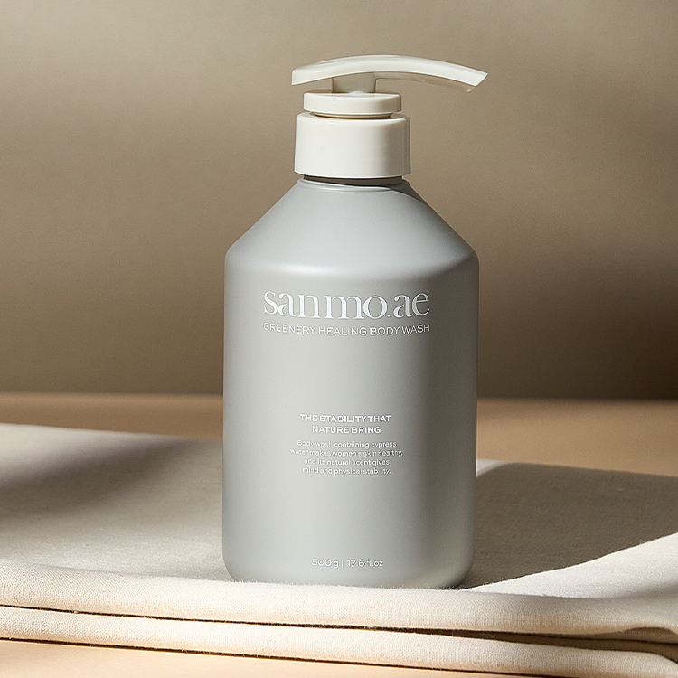 산모애 그리너리 힐링 바디워시 500g, 1개