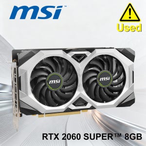 MSI 게이밍 지포스 RTX 2060 8GB GDRR6 192비트 HDMI/DP 1710MHz 부스트 클록 레이 트레이싱 투링 아키텍처 VR 지원 그래픽 카드