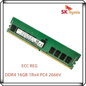 하이닉스 DDR4 16GB 2666V 1RX4 PC4 2666MHz ECC REG RDIMM RAM 서버 메모리 16G