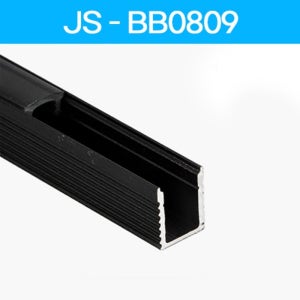 LED 방열판 직부형 JS-BB0809 LED바 사각형 화이트 프로파일
