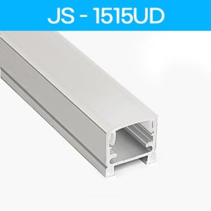 LED 방열판 직부형 JS-1515UD LED바 사각형 화이트 프로파일
