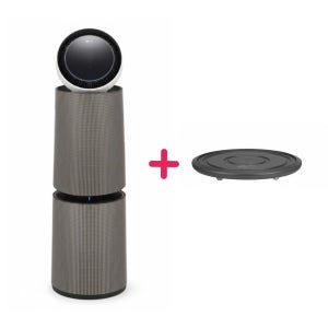 LG전자 (현대Hmall) LG전자 퓨리케어 AI 오브제컬렉션 360 공기청정기 M7+무빙휠 세트 AS356NSMAM