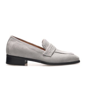 ALC1001 어도어 페니 로퍼_gray suede