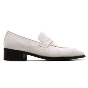 ALC1001 어도어 페니 로퍼_white suede