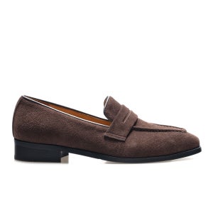 ALC1001 어도어 페니 로퍼_d.brown suede