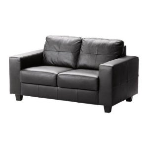 이케이 SKOGABY 2인 소파 Robust Glose/Bomstad black 202.144.15