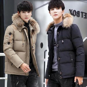 다잇템 남자 퍼후드 FW 외투 다운 포근한 패딩 (11458504A)