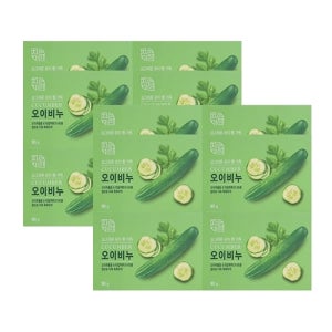 무궁화 자연미인 오이비누 90g 4입 x12