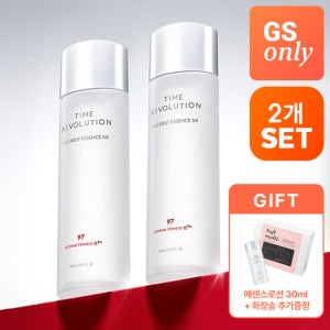 [정가88,000원][사은품][미샤] 타임 레볼루션 더 퍼스트 에센스 180ml [2개set + 에센스로션 30ml + 화장솜]