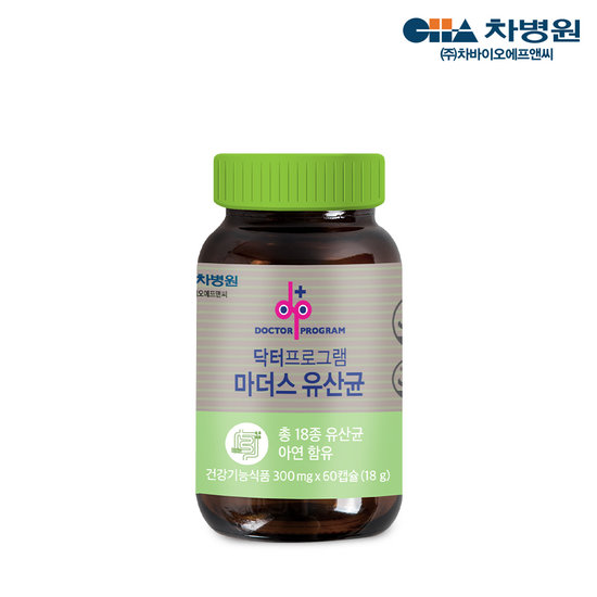 닥터프로그램 차바이오 닥터프로그램 마더스 유산균