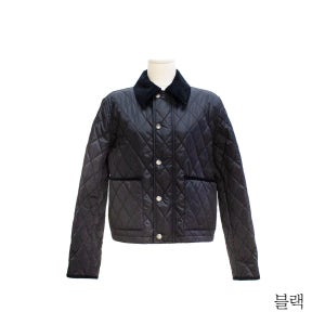 [버버리] 크롭 퀼팅 재킷