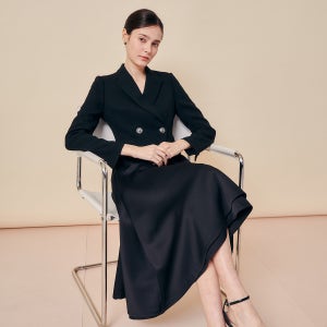 [지고트] 모던 스트럭처 크롭 레이어드 원피스 (BLACK) JS3A0OP331