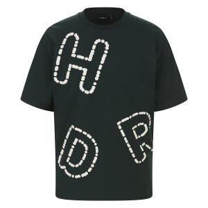 [하이드로겐] 유니 빅 타이포 반팔 티셔츠 H31F2TR123_GN