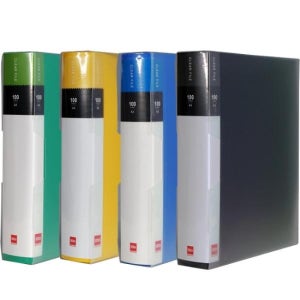 인덱스클리어화일 100매 흑색 오피스디포