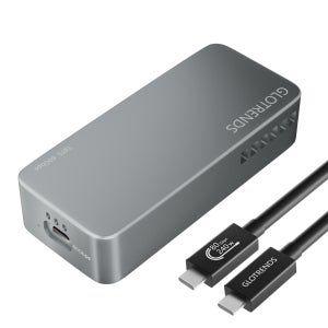 80Gbps M.2 NVMe SSD 인클로저, 썬더볼트 5/4/3/USB4 호환