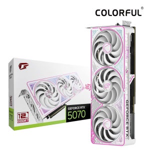 COLORFUL 컬러풀 iGame 지포스 RTX 5070 ULTRA OC White D7 12GB 도우정보