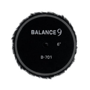 발란스나인 B-701 155mm(6인치) 블랙양모 패드 싱글용 초벌용