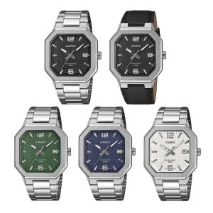 카시오 MTP-B195D 사각 손목시계 파텍필립 노틸러스맛 5컬러