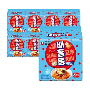 농심 배홍동 비빔면 32봉