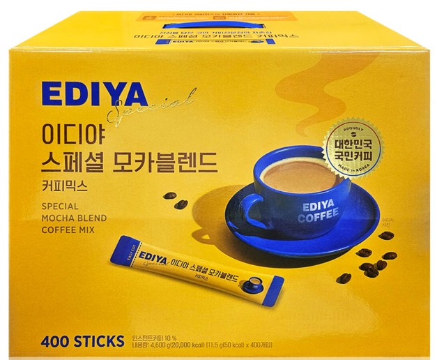 이디야 스페셜 모카블렌드 커피믹스 성분 분석