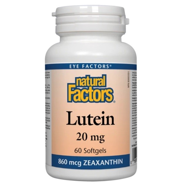내추럴팩터스 루테인 60캡슐, 3개