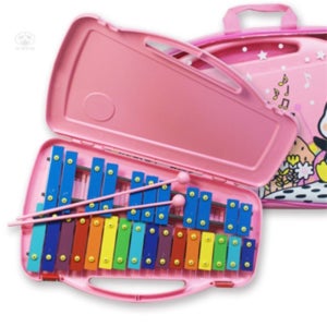오네모데 실로폰 27키 핑크 어린이악기 음악놀이 어린이집악기 유치원악기