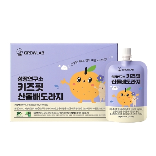 <b>이롭</b> 성장연구소 키즈핏 산돌배도라지 10포