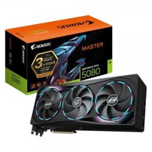 GIGABYTE AORUS 지포스 RTX 5080 MASTER D7 16GB 제이씨현