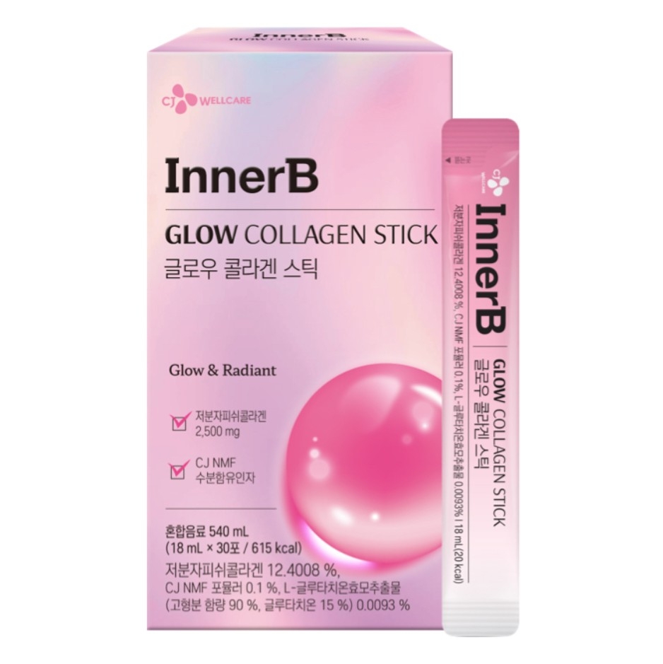 이너비 글로우 콜라겐 스틱 18ml x 30포, 1개
