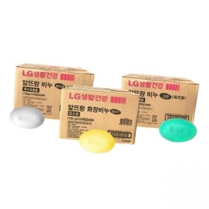 알뜨랑 비누 130gX80개입 대용량 업소용 사우나비누 4639726