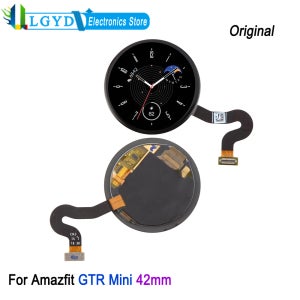 Amazfit GTR Mini 42mm 2023 스마트워치 디스플레이 터치 스크린 수리 교체 예비 부품용 1.28인치 AMOLED LCD 화면