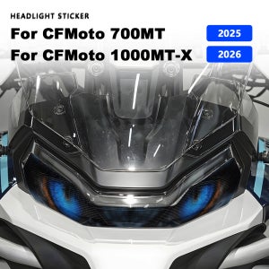 CFMOTO 700MT 700 MT 700mt 2025 용 방수 오토바이 헤드 라이트 스티커 CFMoto 1000MT-X 2026 용 헤드 램프 보호 데칼