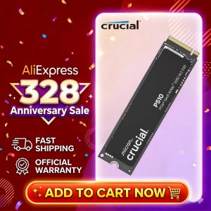 크루셜 P510 1TB NVMe SSD M.2 2280 PCIe 5.0 |   11000MB/s 읽기 속도, 9500MB/s 쓰기 속도 - P3 Plus에서 업그레이드됨