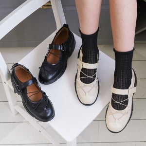 [에이티티] Tied-Up Utility Mary Janes (att024-6) att024-6