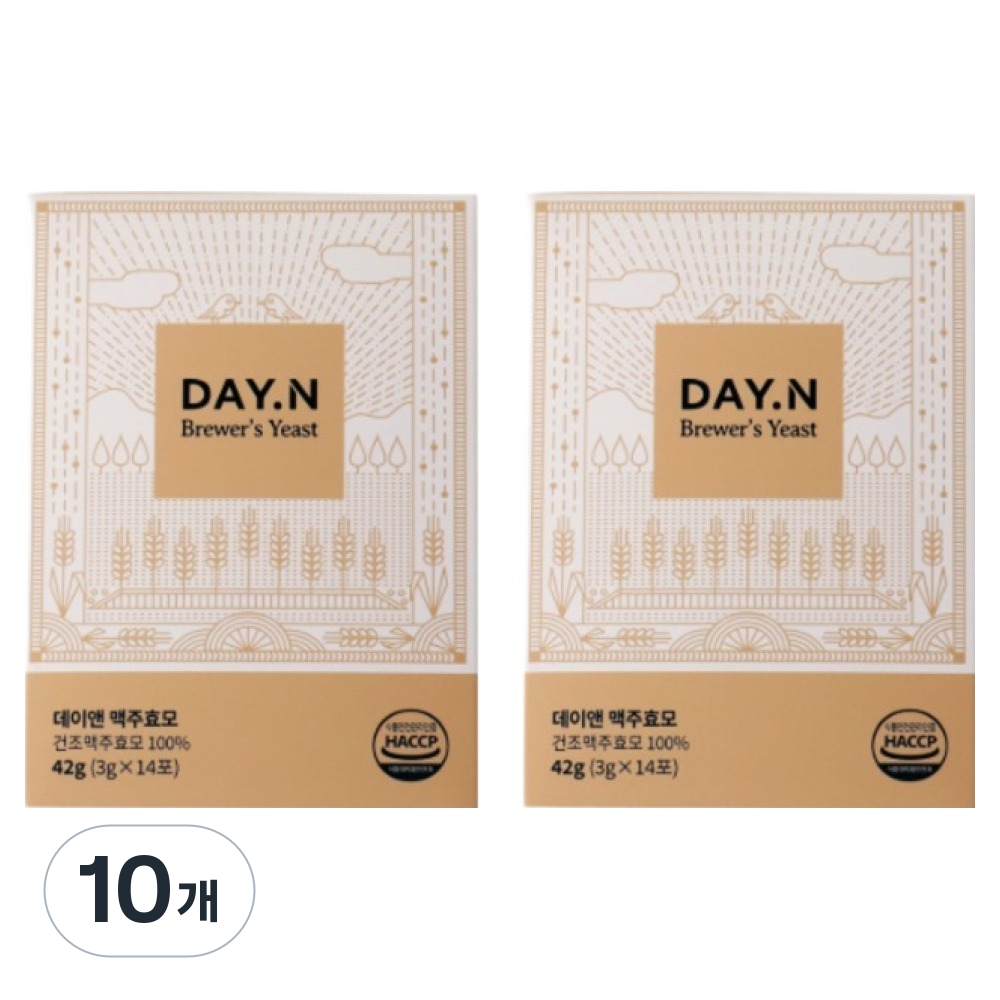 DayN <b>맥주효모</b>환 3000mg 14p  10개  42g