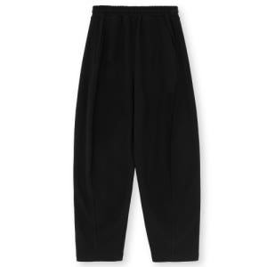 [브라운야드] W 배기 스웻 팬츠, 블랙 BY242SWBSP002