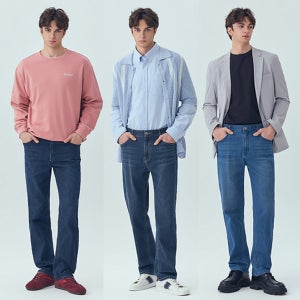 [뱅뱅]  봄 뱅뱅 남성 라이크라 데님 3종