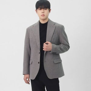 빌리버스 남성 데일리 포켓 울 자켓 코트대용 클래식 자켓 BAX192