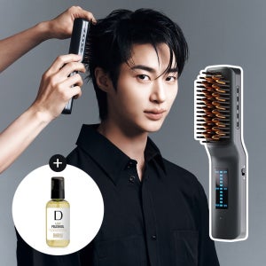 [단5일만!/변우석PICK] 볼륨핏 스타일러 무선고데기(+폴리쉬오일 본품+파우치 100%증정)