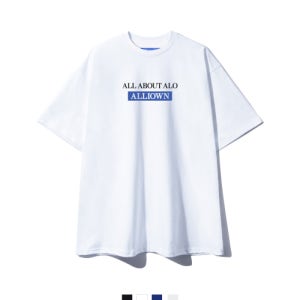 [올라온] A/L ALL ABOUT 오버핏 반팔 티셔츠 (GOS2-4AL014) 5019431714