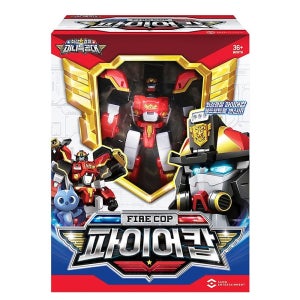 [온누리상품] 미니특공대 최강경찰 미니특공대 헤드캅 파이어캅 로봇 장난감
